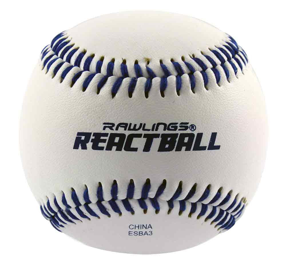 Rawlings Pro-Style 9" Reactball Baseball training Pitching Batting 5-Tools 