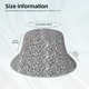thumbnail image 3 of Fotbe Weave Geometric Sombrero Tipo Pescador con Estampado – Sombrero de Sol de Algodón de Moda para Playa, Golf, Pesca, 3 of 6