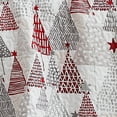 thumbnail image 5 of Southshore Fine Living, Inc. Twin Quilt Set w/ Shams & Throw Pillows, Cute Christmas Tree Print, 5 of 8