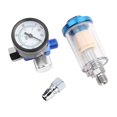 thumbnail image 2 of Spray Pneumatic Gun Air Regulator Gauge Inline Oil Water Trap Filter Separator Air Pressure Regulator Air Regulator ,Easy to Use, 2 of 6
