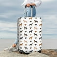 thumbnail image 4 of Uemuo Labrador Retriever Dog Printed Washable Luggage Cover - Fashion Suitcase Protector Fits 18-32 Inch Luggage -Small, 4 of 9