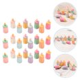 thumbnail image 2 of Miangastore 24 Pcs Petites Bouteilles d'Alimentation Bouteilles d'Alimentation Jouets pour Enfants Modèle Jouet d'Imitation Bouteilles d'Alimentation Éducatives, 2 of 8