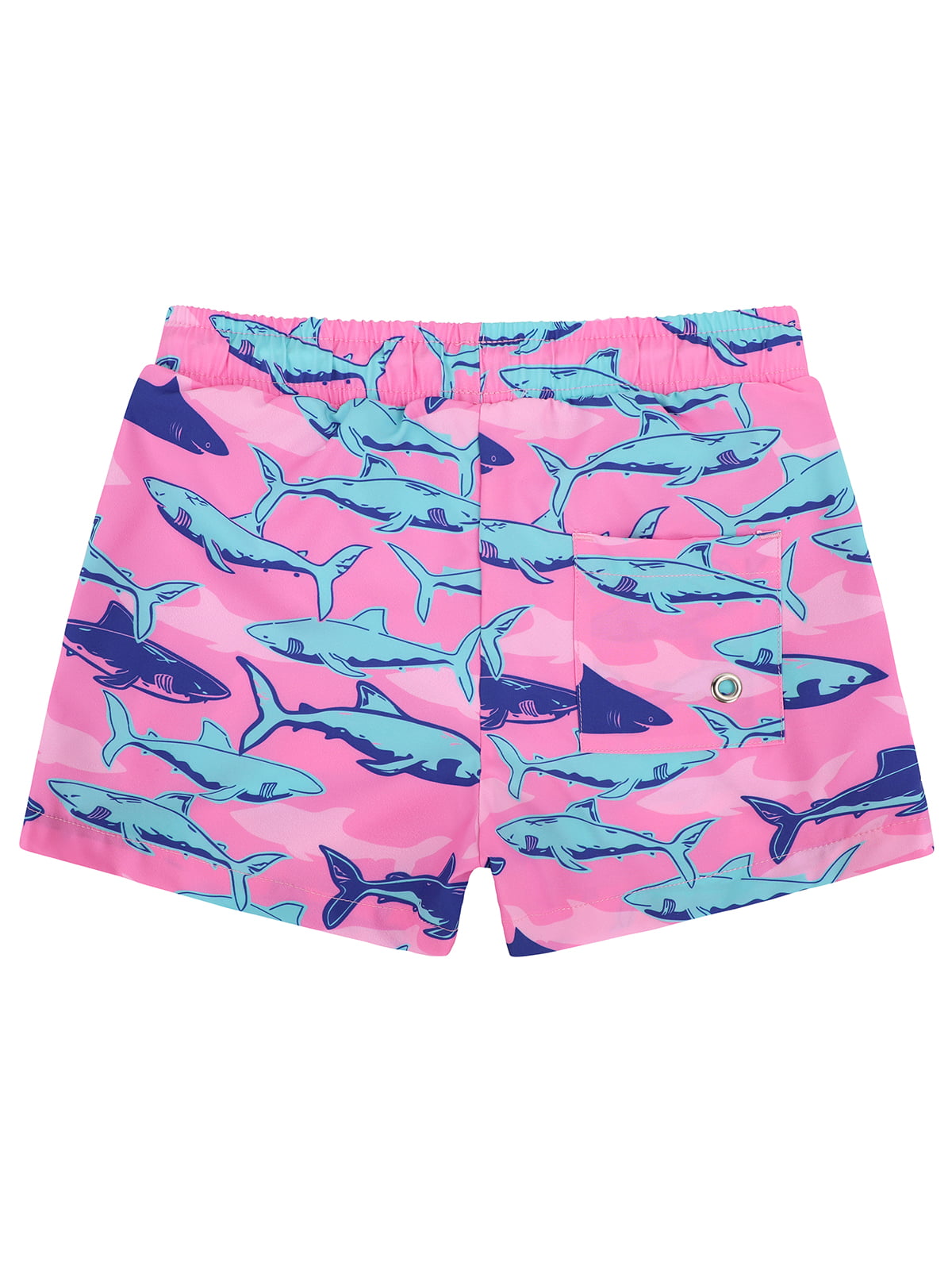 Navy Shark Board Shorts I Boys Swim Shorts Online