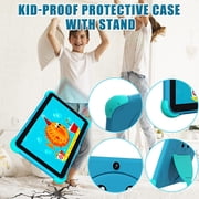 Kids Tablet 10.1 inch Tablet for Kids WiFi Kids Tablets Android Toddler Tablet with Dual Camera Android 11.0 2GB 32GB ROM 1280x800 HD IPS Touchscreen Parental Control YouTube Neflix (Blue)