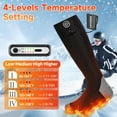 thumbnail image 2 of Heated Socks for Men Women, APP Control Rechargeable 8000mAh*2 Battery Electric Socks, Winter Washable Thermal Socks for Outdoor Camping Skiing Fishing Hunting, 2 of 8