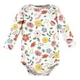 thumbnail image 5 of Hudson Baby Cotton Long-Sleeve Bodysuits, 3-Pack, Newborn- 24 Months, 5 of 5