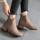 thumbnail image 2 of Botines Mujer Otoño Invierno Nuevas Botas De Tobillo chelsea Moda Gamuza Cuñas De Deslizamiento En Bota Corta Tacón Medio Talla Grande Zapatos De, 2 of 4