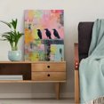 thumbnail image 5 of Qisvanset 12x16 Inch Tortoiseshell Cat with Color Eyes Canvas Print Wall Art, 5 of 5