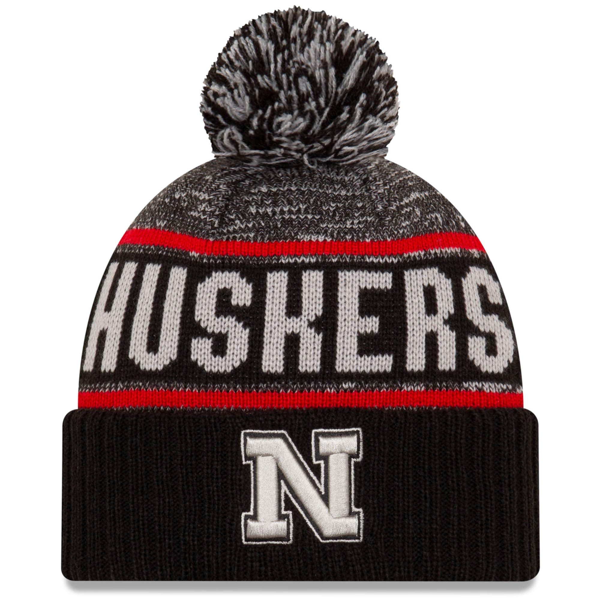 Men's New Era Charcoal Nebraska Huskers 