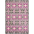 thumbnail image 6 of SAFAVIEH Paradise Melanie Geometric Tessellation Area Rug, Fuchsia/Purple, 5'3" x 7'6", 6 of 7