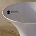 thumbnail image 4 of Ivy 16.5" Round Vessel Sink in Glossy White, 4 of 7