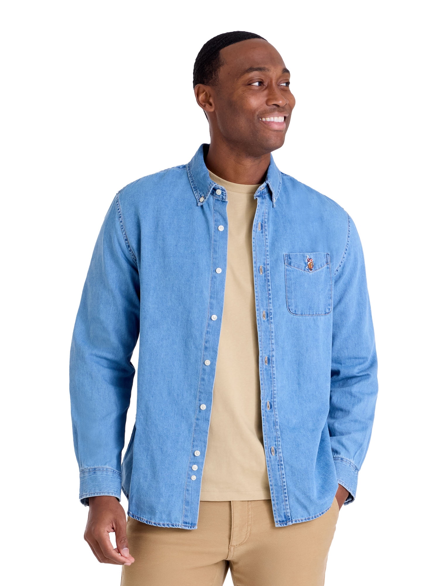 U.S. Polo Assn. Men's Denim Shirt