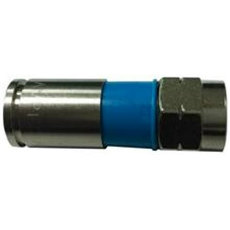 connectors compression pc weatherproof rg6u pack