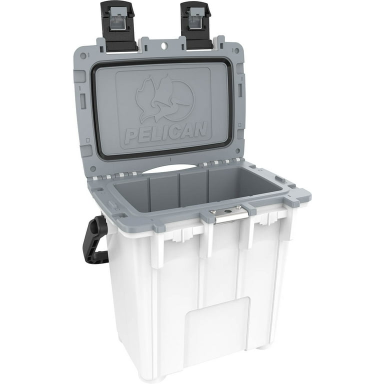 Pelican ProGear 30-Quart Elite Cooler - white/gray