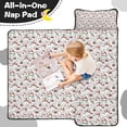 thumbnail image 4 of Multicolor Christmas Gnome Pattern Toddler Nap Mats for Kids Preschool,50"x20" Sleeping Mat Bag or Kids,Toddler Sleeping Bag,Toddler Nap Mat or Daycare, 4 of 6