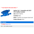 thumbnail image 2 of Ignition Coil - Compatible with 2007 - 2016 Cadillac Escalade 2008 2009 2010 2011 2012 2013 2014 2015, 2 of 2