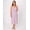 Currant Purple Garden Flor Prt, variant on Breathe Sleepwear Gown Black XL Women's