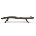 thumbnail image 3 of Noble House Wicker Outdoor Chaise Lounge - Mixed Mocha, 3 of 11