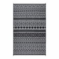 thumbnail image 6 of EastVita 10 X 14 ft Plastic Black and White Rectangular Beach Front Porches Patio Picnic RV Camping Garage Bohemia Area Rug, 6 of 8