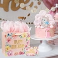 thumbnail image 5 of CIRCLE- 13" Large Happy Birthday Gift Bag With Card And Tissue Papers For Women Girls, 5 of 5