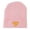 Light Pink, variant on Gold Diamond Embroidered Youth Short Beanie - Light Pink OSFM