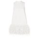 thumbnail image 1 of TWOTWINSTYLE Feather Fur Dress For Women O Neck Sleeveless Loose Tassel A Line Dresses Female Streetwear 2022 Summer Fashion NewL Gao Jinjia LED, 1 of 2