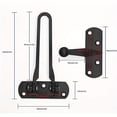 thumbnail image 2 of HLONK Secure Your Home With Swing Gate Protection Cover  Hotel Door Latch  And Reinforced Solid Zinc Lock. zzz, 2 of 7