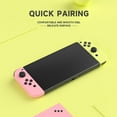 thumbnail image 4 of Switch Controller (L/R) for Nintendo Switch, Gamepad with Turbo/Wake-up/Screenshot/Motion Control (Neon Pink/Neon Yellow), 4 of 7
