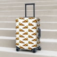 thumbnail image 5 of Uemuo Pizza Printed Washable Luggage Cover - Fashion Suitcase Protector Fits 18-32 Inch Luggage -Large, 5 of 9