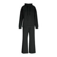 thumbnail image 5 of Ashirexll Two Piece Sets for Women, Outfits for Women, Solid Color Loose Sweatshirt and Sweatpants 2 Piece Sweatsuit Casual ComfortableSet, 5 of 7