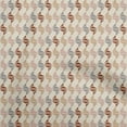 thumbnail image 1 of oneOone Viscose Chiffon Light Brown Fabric Geometric Diy Clothing Quilting Fabric Print Fabric By Yard 42 Inch Wide, 1 of 5