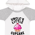 thumbnail image 4 of Inktastic Uncles Little Cupcake Girls Baby Bodysuit, 4 of 5