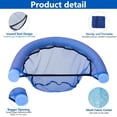 thumbnail image 5 of 2 Pack Pool Noodle Floating Mesh Chair for Floating Pool Noodle, Only Swimming Net Lounge Chair Seat, Great for Water Relaxation, 5 of 13