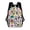 Color-4, variant on Abstract Colorful Doodle Pattern Backpack Backpack Student Backpack Cartoon Canvas Backpack