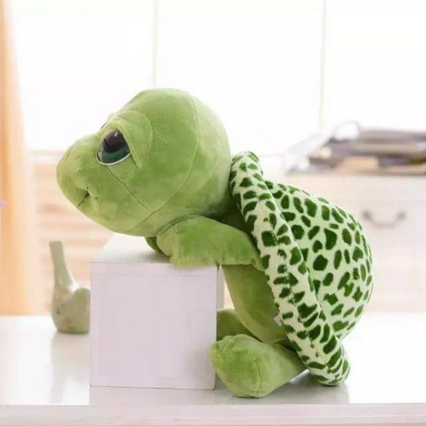 Tortuga De Dibujos Animados De Peluche De 20cm, Juguete Verde Con Ojos Grandes, Tortuga De Peluche, Animal De Peluche, Juguete Para Regalo De Bebé ANGGREK Otros