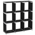 thumbnail image 1 of 9-Cube Closet Organizer Space-Saving Multifunction Sturdy Plastic Storage Organizer Shelves Bookshelf, 1 of 4