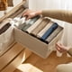 thumbnail image 4 of onlyliua para Interior/Exterior Organizadores de Ropa para Armario, Organizador de Ropa En 10 Compartimentos y Soportes, Organizador de Cajón En Ropa Plegable y Lavable con Asa, 4 of 6