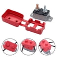 thumbnail image 2 of 2 PCS 12V-24V Automatic Reset Circuit Breaker for Battery Chargers with Cover, 2 of 8