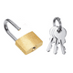 thumbnail image 5 of Paquete de 12 candados pequeños de latón macizo con 3 llaves para candado de equipaje, mochila, candado de taquilla de gimnasio, candado de maleta, 5 of 6