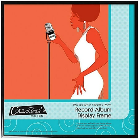 - Collector's Museum Record Display Frame - 12.5 in x 12.5 in