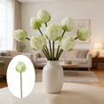 thumbnail image 1 of Fufafayo Artificial Lotus Flower Realistic One Fake Lotus for Pond Decoration Water Feature Spring Summer Decor Photography Prop Living Room Table Display, 1 of 6