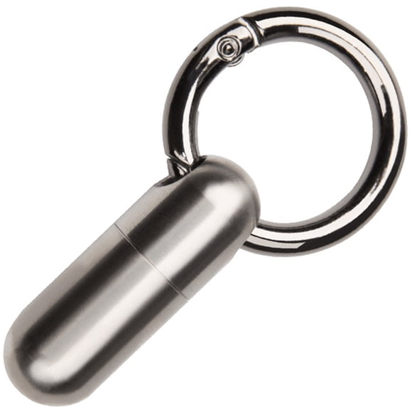 EeaseMX Pastillero portátil con llavero para exteriores.