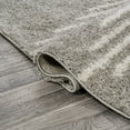 thumbnail image 3 of JONATHAN Y MOROCCAN HYPE 2 x 8 Runner Rug, Elm Diamond Stripe Geometric Shag - Gray/Ivory, MOH408B-28, 3 of 6