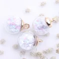 thumbnail image 3 of 10/20 piezas de bolas de cristal transparente con cuentas de vidrio para colgar en forma de estrella transparente para fiesta 2024, decoración navideña hecha a mano, 3 of 5