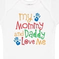 thumbnail image 4 of Inktastic Mommy and Daddy Love Me Boys or Girls Baby Bodysuit, 4 of 5