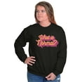thumbnail image 4 of Cool Vaporwave What is Normal Saying Women Plus Size Crewneck Sweatshirt Brisco Brands 2X, 4 of 5