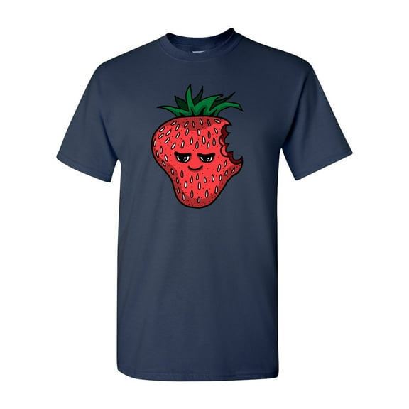 Too Cute To Eat Strawberry Adult DT T-Shirts Tee