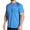 Game Royal Heather, variant on Men's Nike ESSA589 Dri-Fit Short Sleeve Heather Rashguard (Game Royal Heather S)