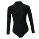 thumbnail image 1 of Trajes de baño de una pieza de mujer Zip Back Rashguard manga larga trajes de 2XL Zulema bodysuits de mujer, 1 of 8
