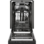 GE Appliances PDT145SGLBB 18 Inch Built In Fully Integrated Dishwasher Black